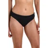 La Blanca Mantra Medallion Shirred Hipster Bikini Bottoms In Black