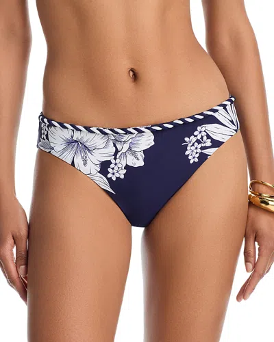 La Blanca Mariner Hipster Bikini Bottoms In Blue