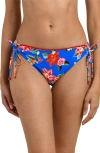 La Blanca Modern Adjustable Loop Bikini Bottoms In Multi