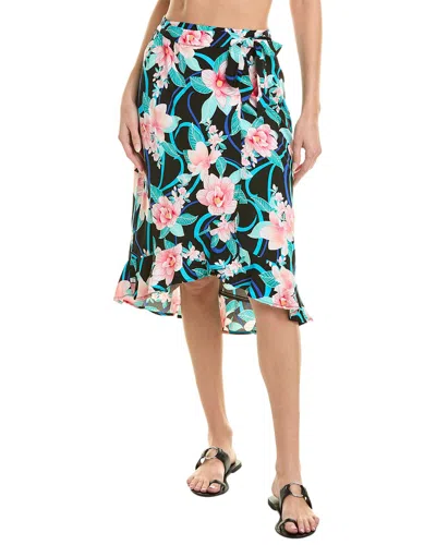 La Blanca Nightfall Flounce Cover-up In Multi