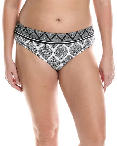 La Blanca Oasis Mid Rise Hipster Bottom In Animal Print
