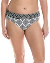 La Blanca Oasis Mid Rise Hipster Bottom In Multi