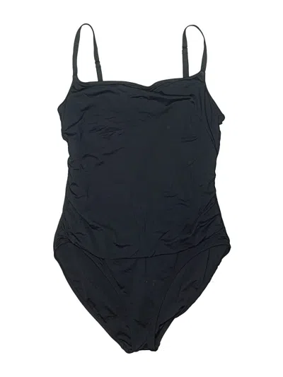 Pre-owned La Blanca One Piece Swimsuit In Black