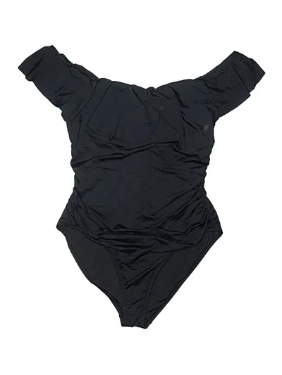 Pre-owned La Blanca One Piece Swimsuit In Black