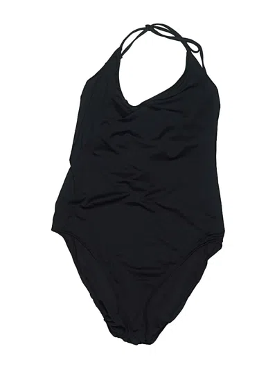 Pre-owned La Blanca One Piece Swimsuit In Black