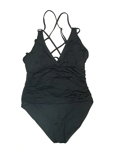 Pre-owned La Blanca One Piece Swimsuit In Black