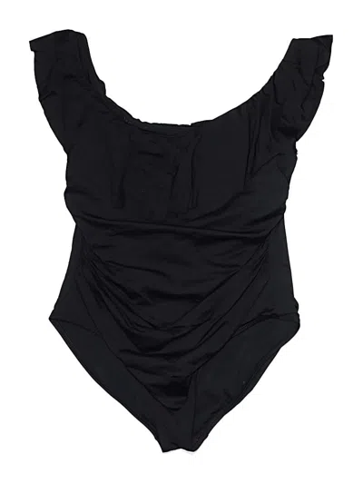 Pre-owned La Blanca One Piece Swimsuit In Black