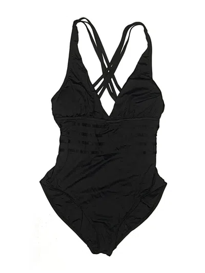 Pre-owned La Blanca One Piece Swimsuit In Black