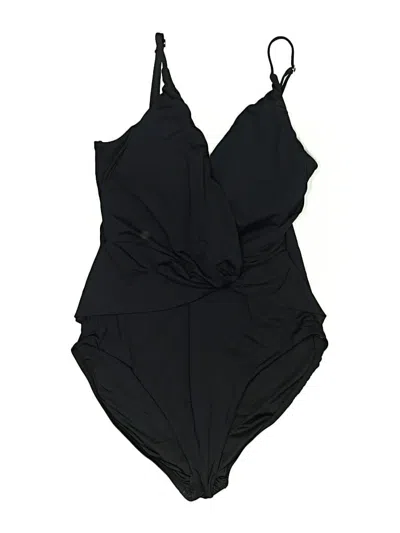 Pre-owned La Blanca One Piece Swimsuit In Black