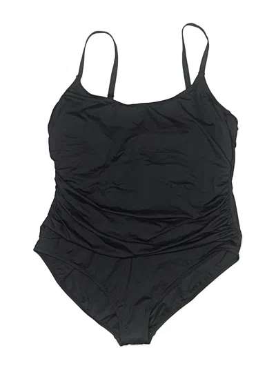 Pre-owned La Blanca One Piece Swimsuit In Black