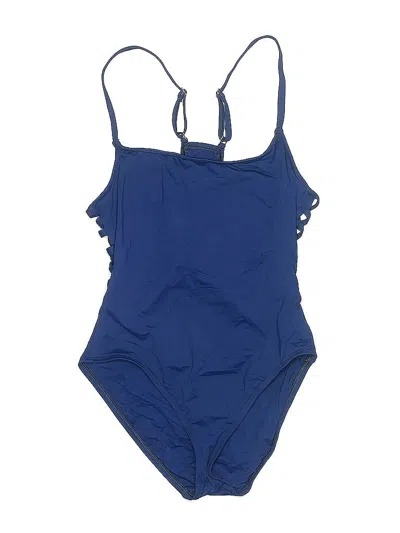 Pre-owned La Blanca One Piece Swimsuit In Blue