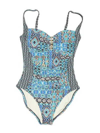 Pre-owned La Blanca One Piece Swimsuit In Blue