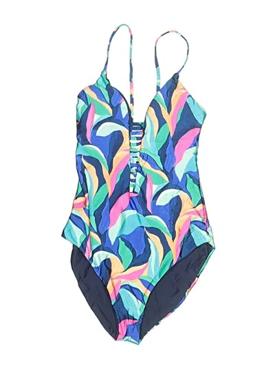 Pre-owned La Blanca One Piece Swimsuit In Blue