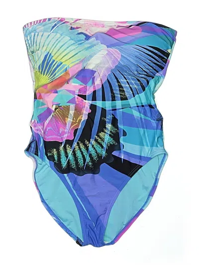 Pre-owned La Blanca One Piece Swimsuit In Blue