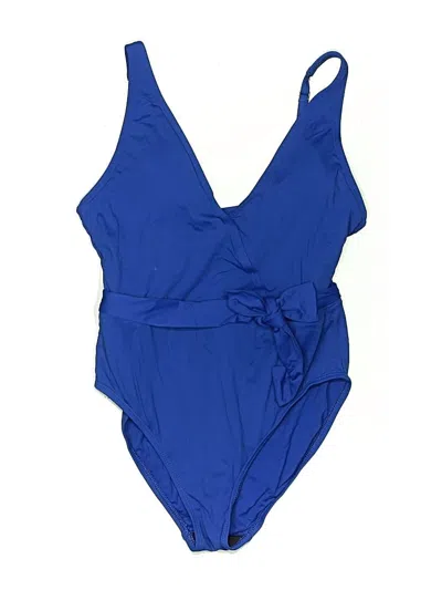 Pre-owned La Blanca One Piece Swimsuit In Blue