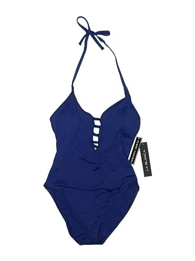 Pre-owned La Blanca One Piece Swimsuit In Blue