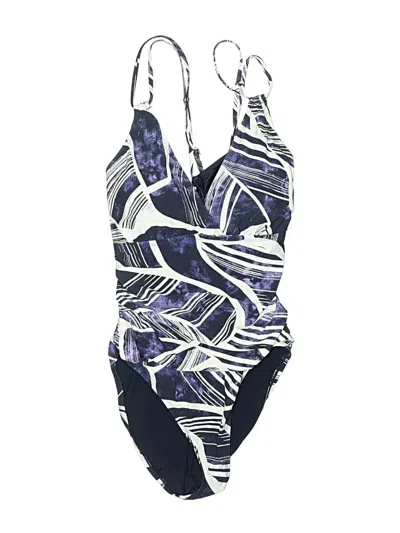 Pre-owned La Blanca One Piece Swimsuit In Blue