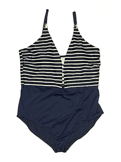 Pre-owned La Blanca One Piece Swimsuit In Blue