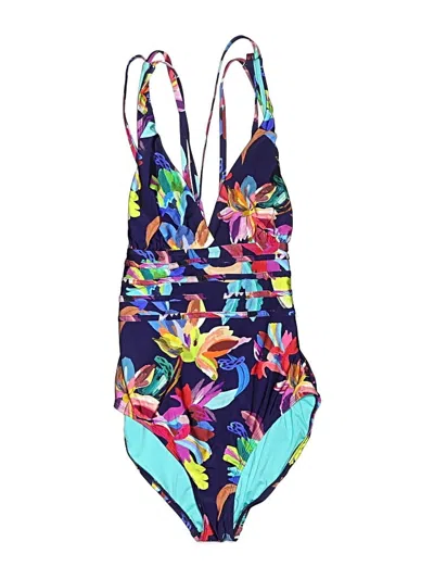 Pre-owned La Blanca One Piece Swimsuit In Blue