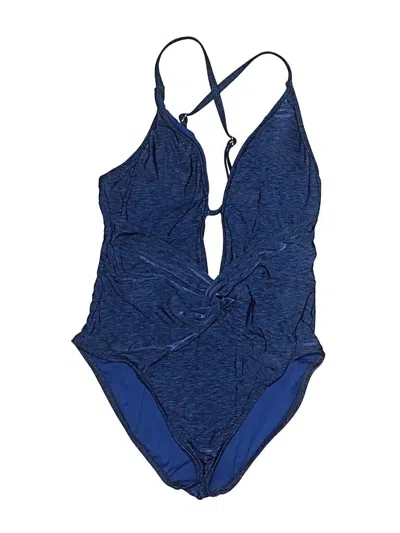 Pre-owned La Blanca One Piece Swimsuit In Blue