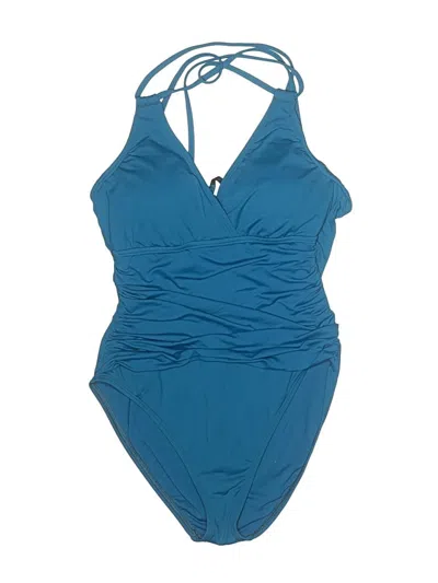 Pre-owned La Blanca One Piece Swimsuit In Blue