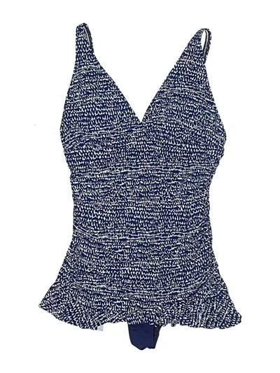 Pre-owned La Blanca One Piece Swimsuit In Blue