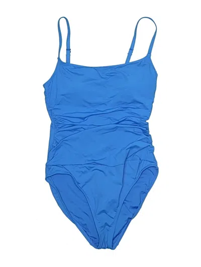 Pre-owned La Blanca One Piece Swimsuit In Blue
