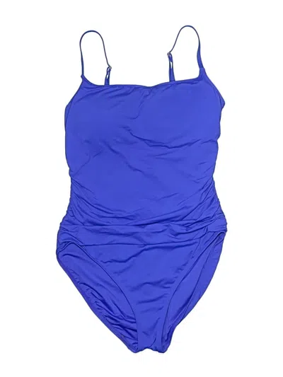 Pre-owned La Blanca One Piece Swimsuit In Blue