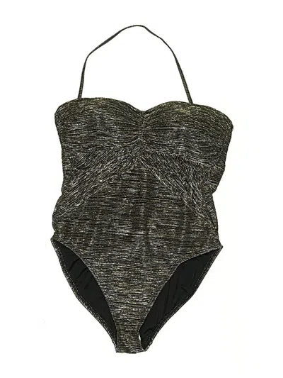 Pre-owned La Blanca One Piece Swimsuit In Gray