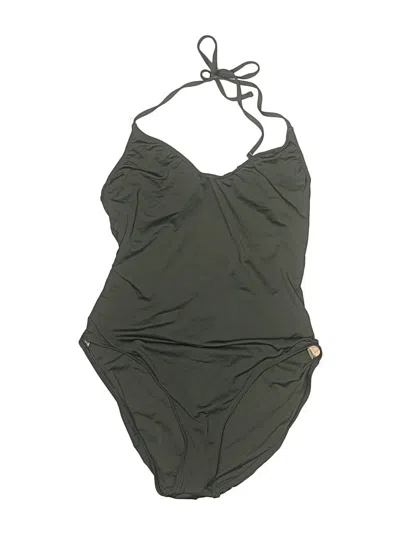 Pre-owned La Blanca One Piece Swimsuit In Green