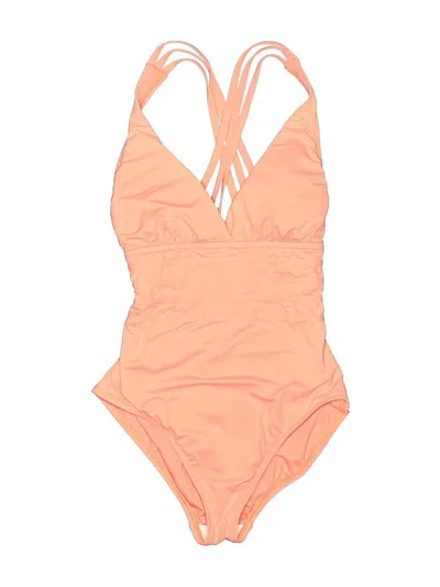 Pre-owned La Blanca One Piece Swimsuit In Orange