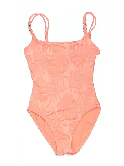 Pre-owned La Blanca One Piece Swimsuit In Orange