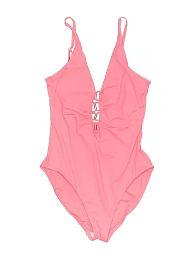Pre-owned La Blanca One Piece Swimsuit In Pink