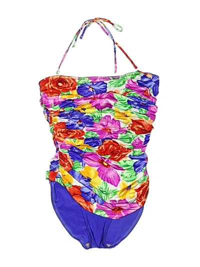 Pre-owned La Blanca One Piece Swimsuit In Purple