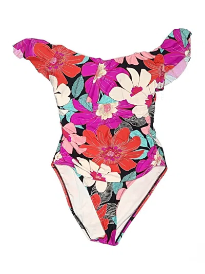 Pre-owned La Blanca One Piece Swimsuit In Purple