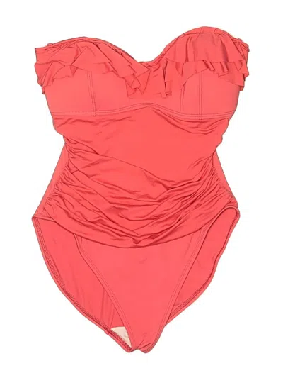Pre-owned La Blanca One Piece Swimsuit In Red