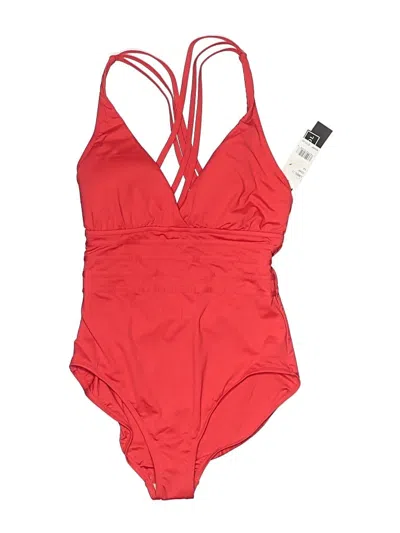 Pre-owned La Blanca One Piece Swimsuit In Red