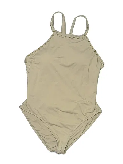 Pre-owned La Blanca One Piece Swimsuit In Tan