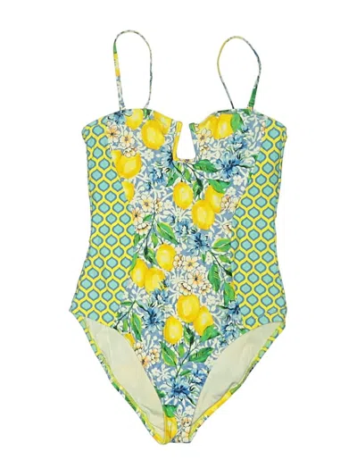 Pre-owned La Blanca One Piece Swimsuit In Yellow