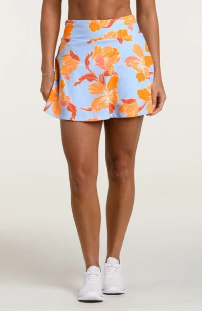 La Blanca Outline Floral Active Skort In Multi