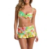 La Blanca Calypso Blooms Wrap Bikini Top In Multi