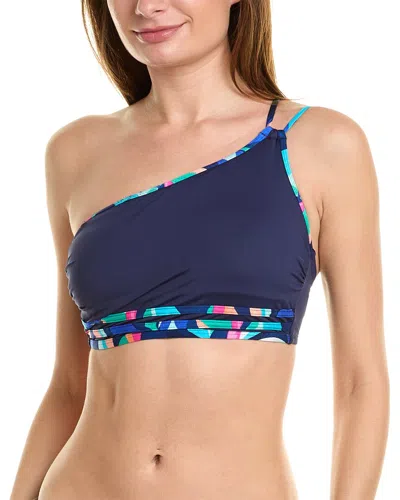 La Blanca Painted One Shoulder One-piece
