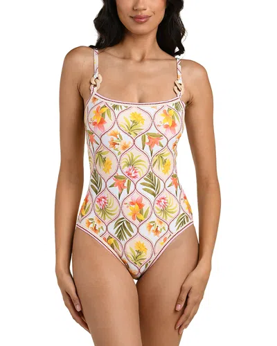 La Blanca Palm One-piece Swimsuit In Neutral