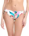 La Blanca Paradise Loop Bikini Bottom In Multi