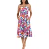 Shop La Blanca Paradiso Halter Midi Cover-up Sundress In White