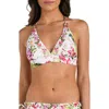 La Blanca Polynesian Halter Bikini Top