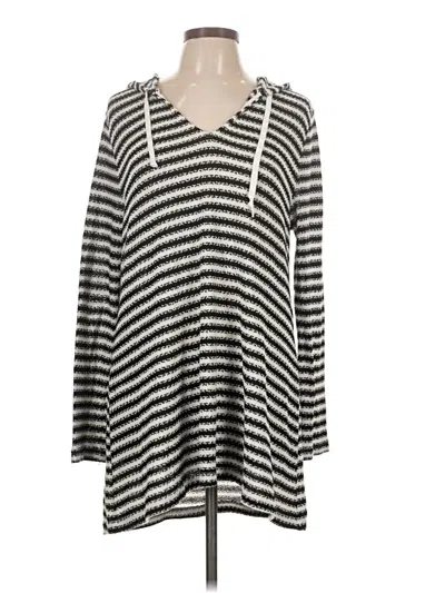 Pre-owned La Blanca Pullover Sweater In Silver