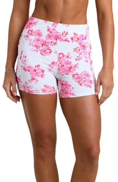 La Blanca Rally Rose Biker Shorts In Pink