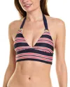 La Blanca Sailor Halter Neck Longline Bikini Top