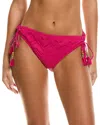 La Blanca Salt Adjustable Loop Hipster Bikini Bottom